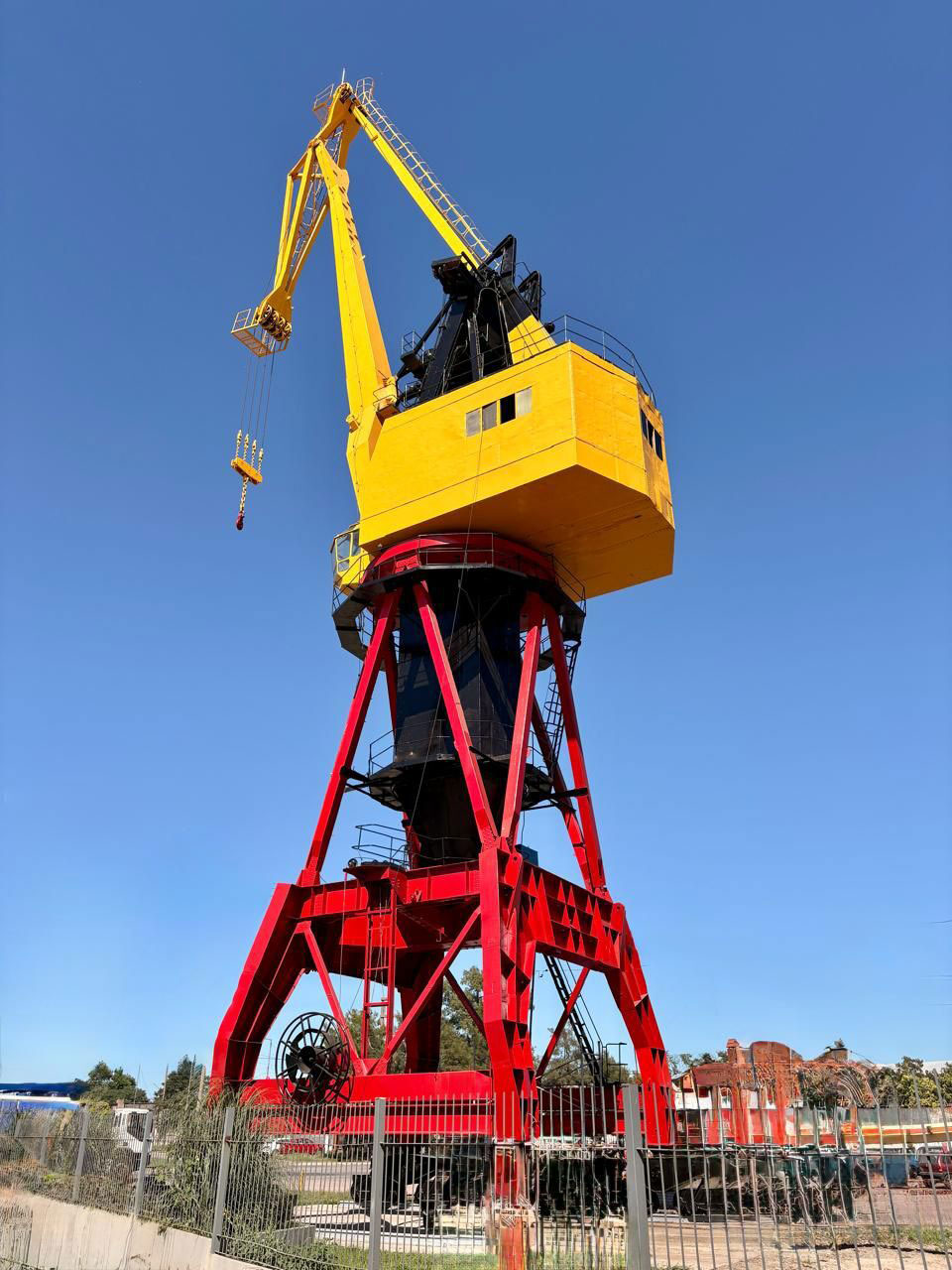Los colores de la Grúa Ganz: seguridad, identidad y futuro