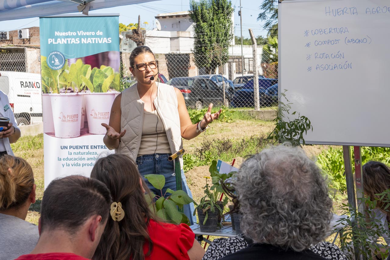 Huerta agroecológica: el Puerto fortalece su vínculo con la comunidad