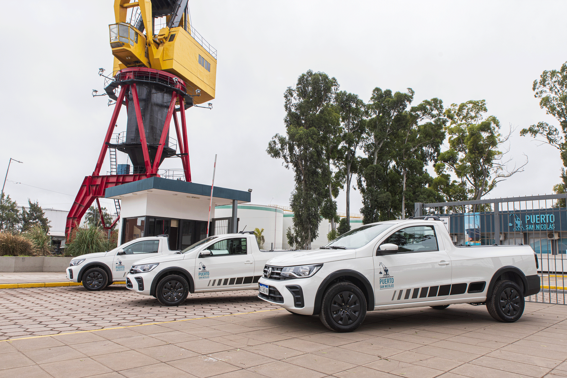 El Puerto San Nicolás incorporó nuevas camionetas para fortalecer la gestión operativa y técnica