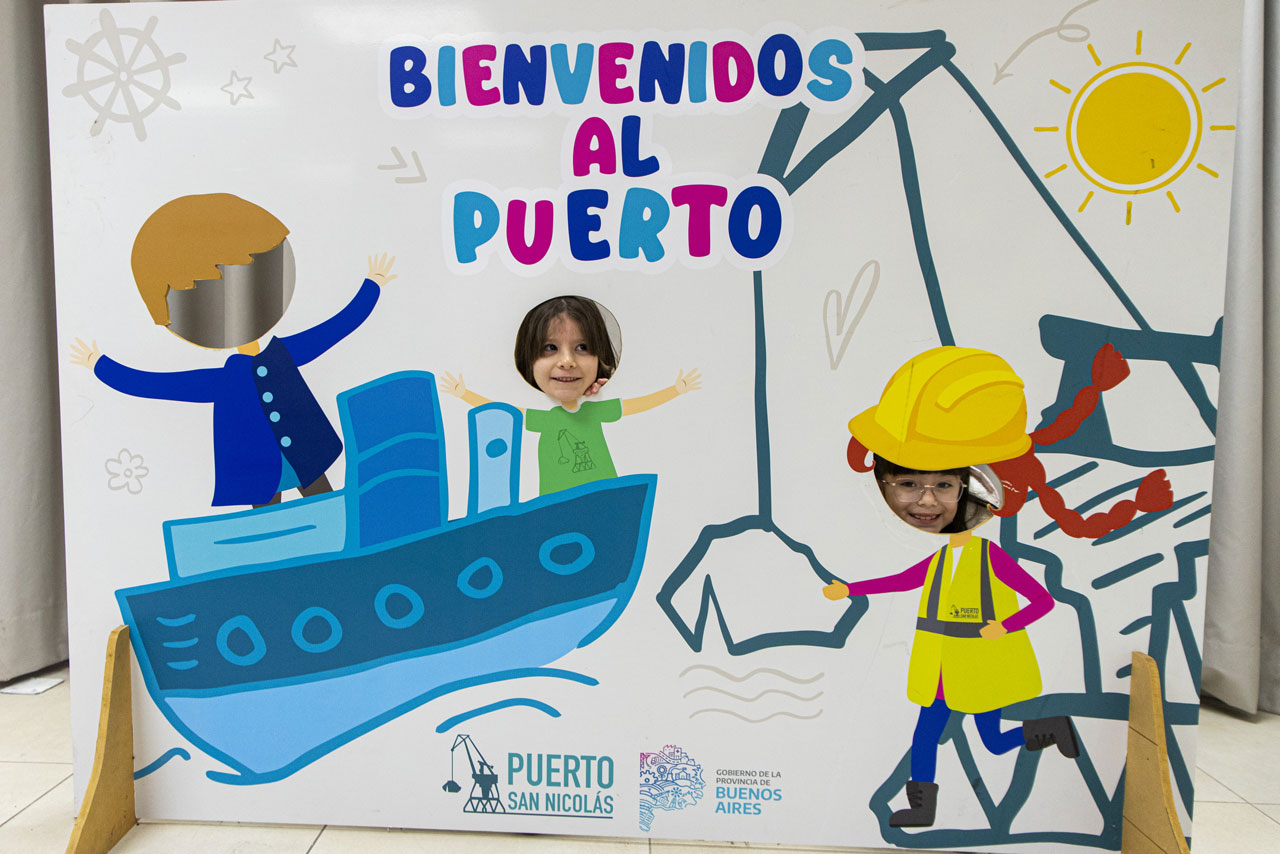 El Puerto San Nicolás abrió sus puertas a las familias de sus trabajadores